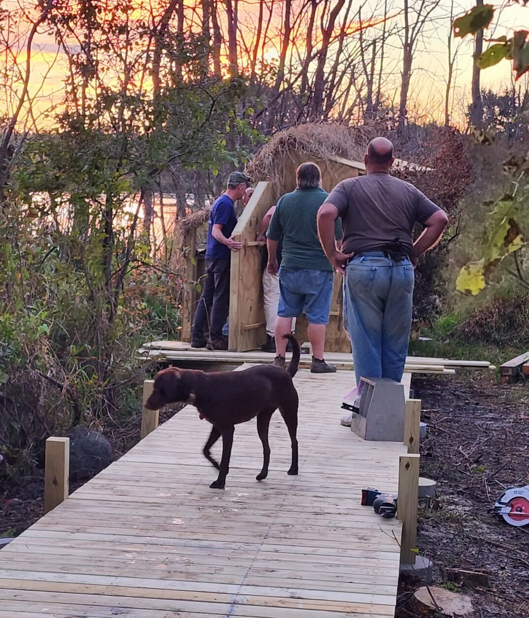 Jackson Marsh Blind3 Oct 2022 Wisconsin Waterfowl Association