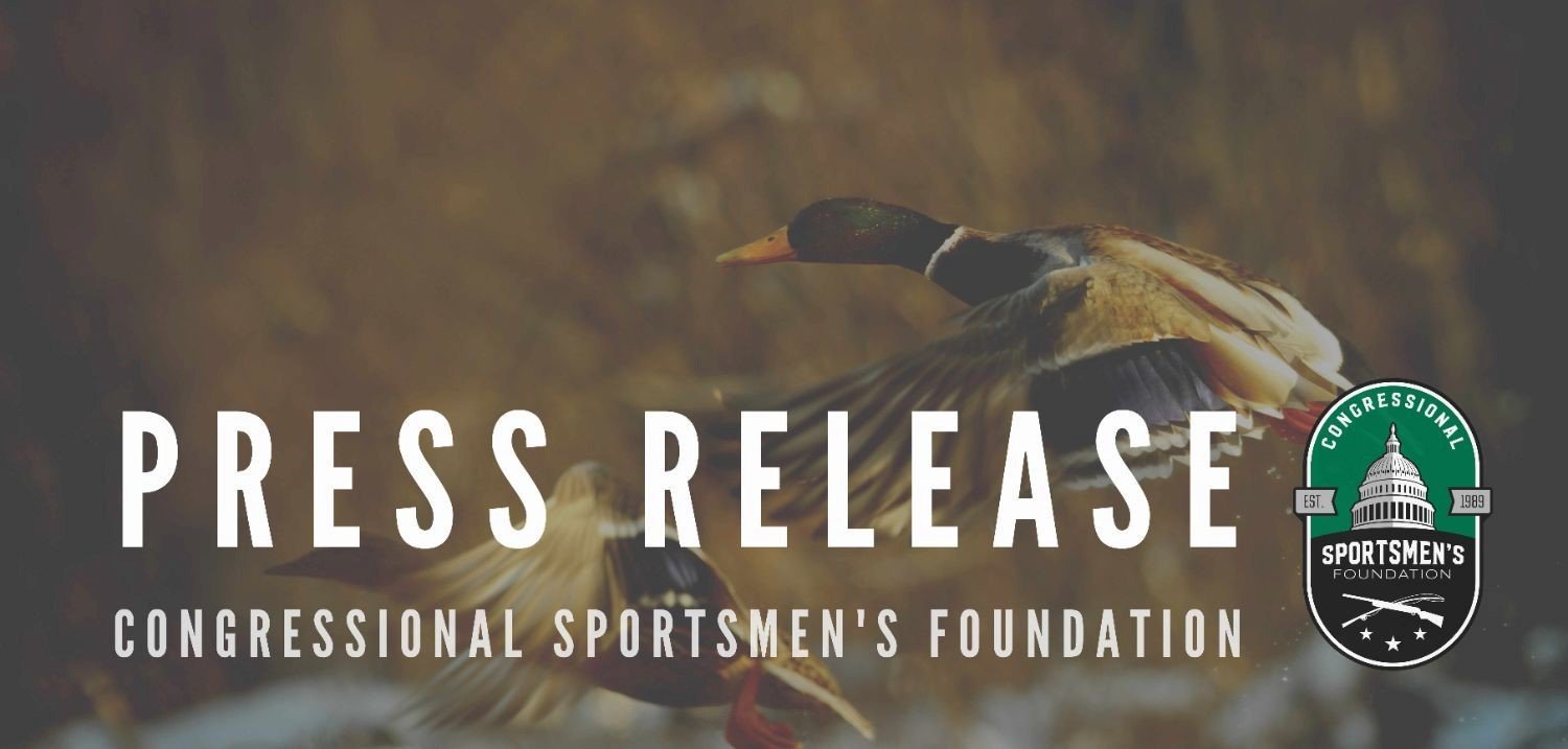 President Biden Signs CSC Leaders Sen. Boozman, Rep. Graves’ Duck Stamp